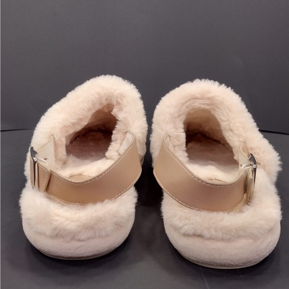 MARK FISHER Cozy White Faux Fur Slippers size 9 pre owned Exellent condition - Picture 5 of 7